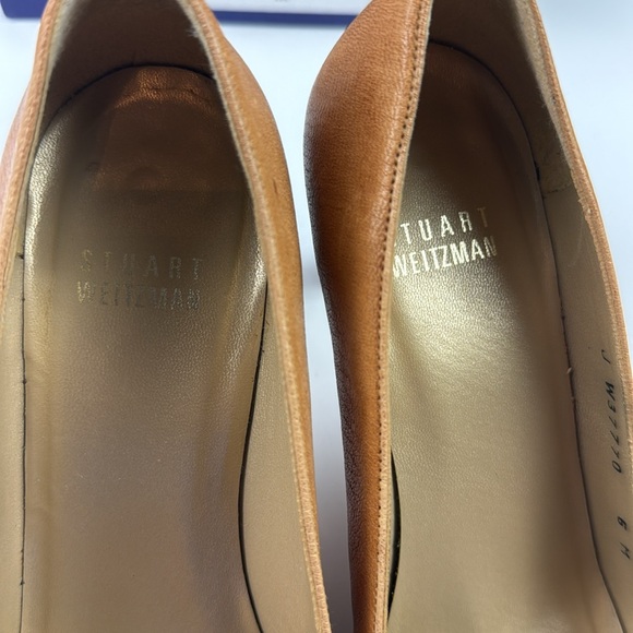 Stuart Weitzman blog camel vecchio Napa platform pump - Picture 3 of 8